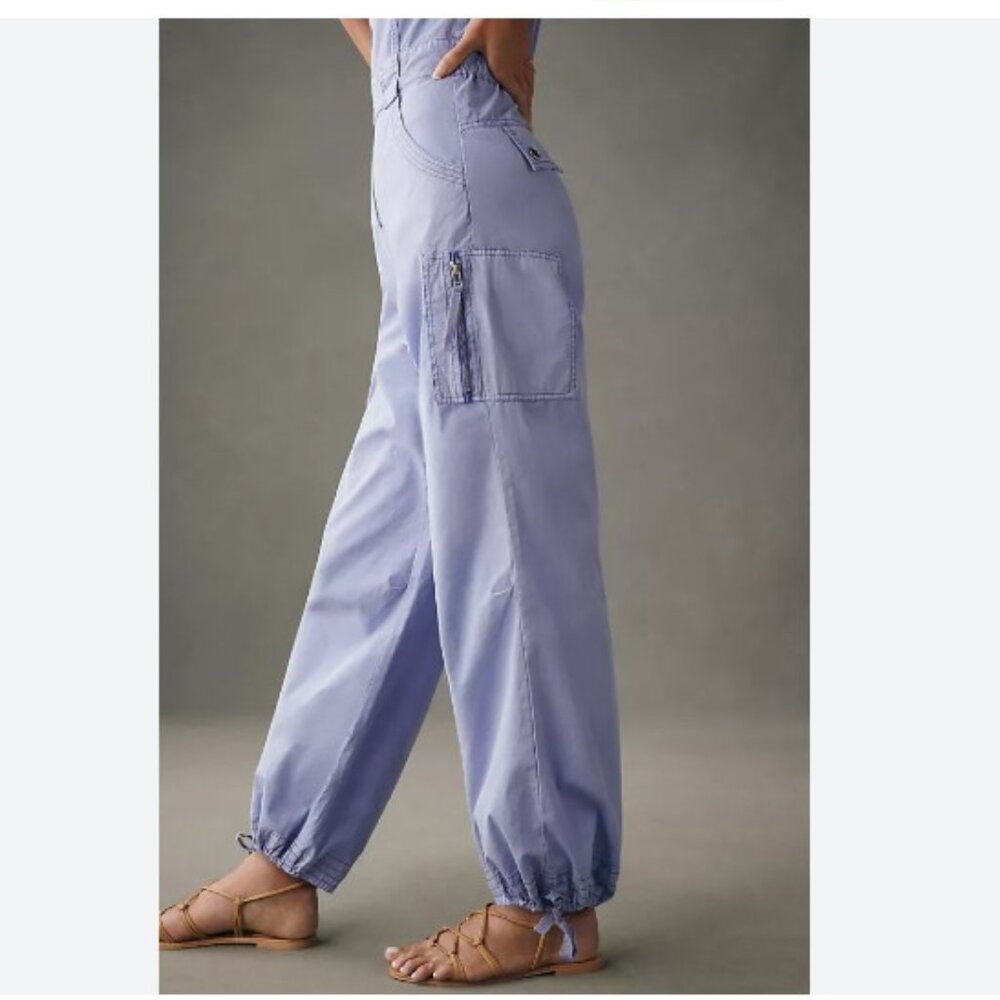 Pilcro Parachute Jumpsuit in Lavender - Size 29 - NWT - Picture 3 of 8